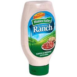Hidden Valley Ranch Dressing & Topping, Original, 20-Ounce Easy Squeeze Bottles (Pack of 6)