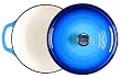 Lodge Enameled Cast-Iron 3-Quart Dutch Oven, Caribbean Blue