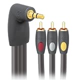 AudioQuest audio video cable - RCA plugs 2m (6.56') video and stereo combo