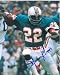 Autographed/Hand Signed Photo Mercury Morris Miami Dolphins