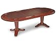 SEVEN Game Tables S108H 8-Foot EIGHT Hold-'em Table (Mahogany / Tobacco)