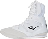 Everlast Hi-Top Boxing Shoes, 8, WH