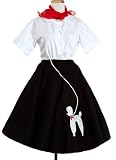 Hey Viv! Teen Sz: Poodle Skirt Outfit
