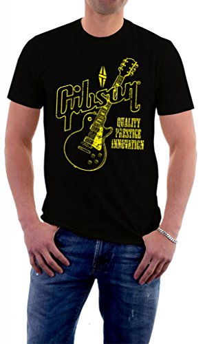 Gibson Guitar Logo Les Paul Lpj T-Shirt X-Large Black