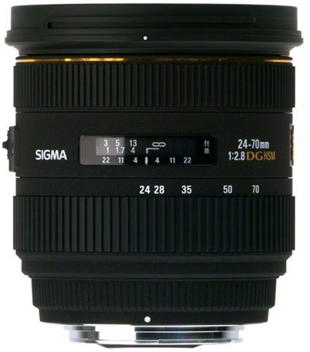 Sigma 24-70mm f/2.8 IF EX DG HSM AF Standard Zoom Lens for Canon Digital SLR Cameras