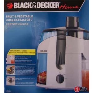 B&D JUICE EXTRACTOR by Black & Decker