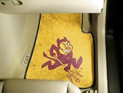 Arizona State Sun Devils universal fit Carpet 2 Pc Car Floor Mat (Rug)