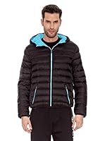 Sergio Tacchini Chaqueta New Holmes Chaqueta New Holmes (Negro / Turquesa)