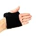 LOCOMO Women Girl Hand Warmer Fingerless Faux Fur Hair Gloves FAF035BLK Black
