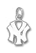 MLB New York Yankees Sterling Silver NY Pendant (3/4-Inch)