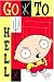 Stewie - Go To Hell - 24x36 - ART PRINT / POSTER