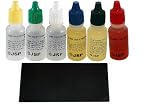 Gold Testing Solutions Kit 10k 14k 18k 22k Silver Platinum Scratch Stone