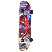Spiderman Complete Skateboard Colors Will Vary (31-Inch)