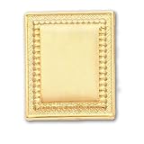 Gold-plated Polished Square Pin