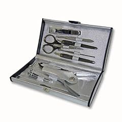 Deluxe Manik�re-Set 10 tlg. Nagelpflege Etui Handpflege Nagel Pflegeset Manik�reset Manik�re-Reiseset