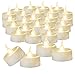 Beichi 100 Pack Flameless LED Tea Light Candles, Battery Operated Votive Tealight Little Candles with Warm White Flickering Buld Lights, Small Electric Fake Tea Candles for Holiday, Wedding, Party
