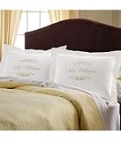 Personalized Wedding Gifts - Mr. and Mrs. Embroidered Pillow Sham Set