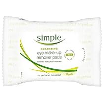 Simple Eye Makeup Removal Pads