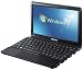 Samsung - NC110Plus - Netbook 10,1" - Intel Atom Dual Core N550 - 250 Go - RAM 1024 Mo - Windows 7 - Dur�e de batterie: jusqu'� 12h - Blanc
