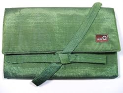 Della Q Green Interchangeable 15 Pocket Knitting Needle Case