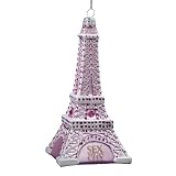 Kurt Adler HO0103 Sex and the City Glass Eiffel Tower Ornament, 5-Inch