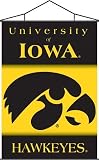 NCAA Iowa Hawkeyes 40x 28 Indoor Banner Scroll