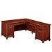 West Indies Cherry Computer LDesk with Right Return Cherry