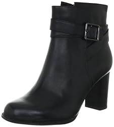 Clarks Lotta Beccles 203508054, Damen Fashion Stiefel, Schwarz (Black Leather), EU 39.5