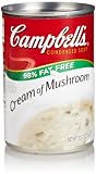 Campbell's 98% fat free Cream of mushroom condensed soup (051000115515)
