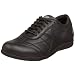 Drew Shoe Women's Elite Sneaker,Black Calf,8.5 W US