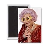 Barry Humphries - 3x2 inch Fridge Magnet - large magnetic button - Magnet