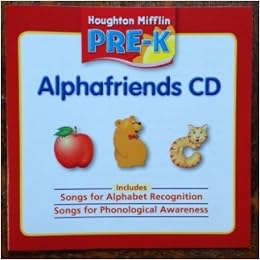 Houghton Mifflin Pre-K: Alphafriends CD Grade Pre K: HOUGHTON MIFFLIN ...