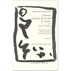 Eternit� ne penche que du cote de amour