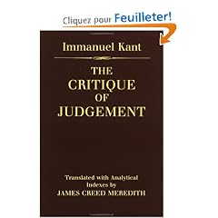 Critique of Judgement