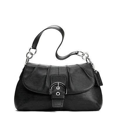 Authentic Coach Soho Pleated 17217 Black