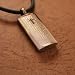 J1023 Designer Inspired Modern Silver Cross Men's Pendant Bible Stainless Steel Necklace for Men Chain w/ Leather Presentation Box