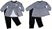 Steiff Set Tunika Shirt + Jogginghose marineblau / weiß, Gr. 80