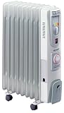 MICROMARK 2KW OIL FILLED RADIATOR WITH 24 HOUR TIMER