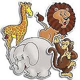 Accent Punch - Outs: Zoo Animals ! - B000FA3UOS