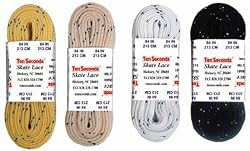 Ten Seconds Non-Waxed Hockey Laces