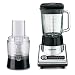 Cuisinart BFP-10CH PowerBlend Duet Blender and Food Processor, Chrome and Black