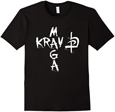 Men's I Love Krav Maga Tee Small Black