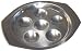 Paderno World Cuisine 4 3/4 inch Stainless Steel Escargot Dish
