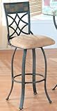 Rocky Tiled Micro Curved Bar Stool (Set of 2)