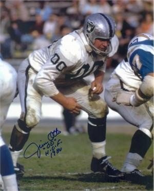 Jim Otto Autographed/Hand Signed Oakland Raiders 8x10 Photo
