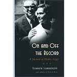 On and Off the Record : A Memoir of Walter Legge book cover