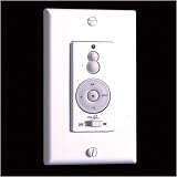 Minka-Aire WC212 3-Speed Fan Forward/Reverse & Up/Down Light Dimmer Wall Control