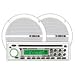 200-Watt Marine CD Receiver with Weatherband and 6 1/2 Speakers