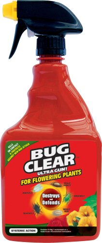 Bug Clear Ultra Gun! For Flowering Plants 750 Ml Ready To Use Insecticide And Acaricide