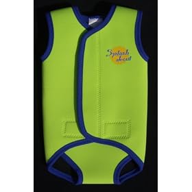 Splash About Baby Wrap - Lime ( 0-6 Months - Small)